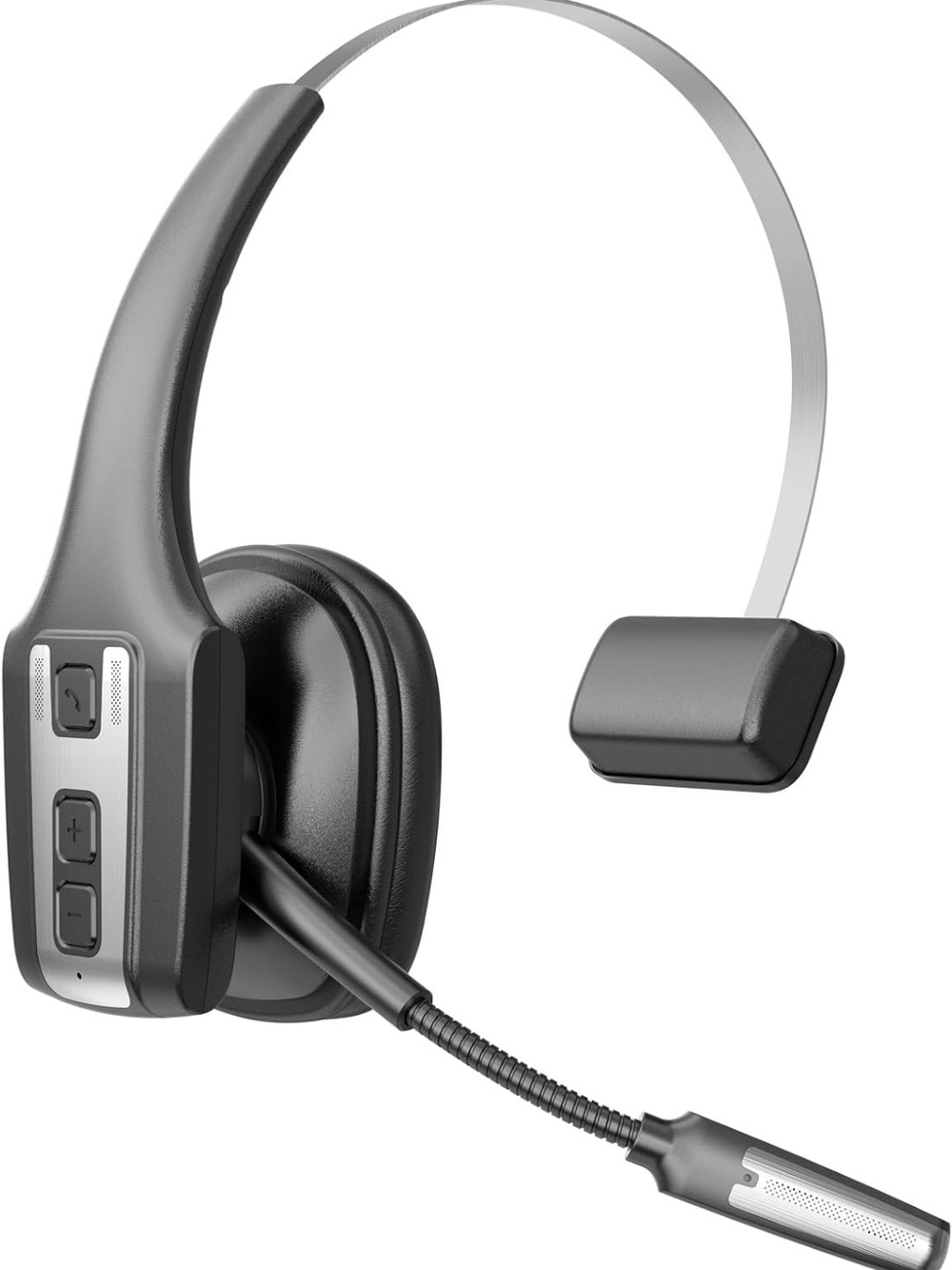 Wireless Bluetooth V5.3 Headset with Mic Noise Cancelling